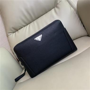 PRADA  2023新款男生時尚包包 尺寸:27-17-4CM