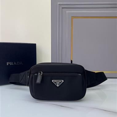 PRADA   2023新款男生時尚包包 尺寸:21*12.5*4.5CM