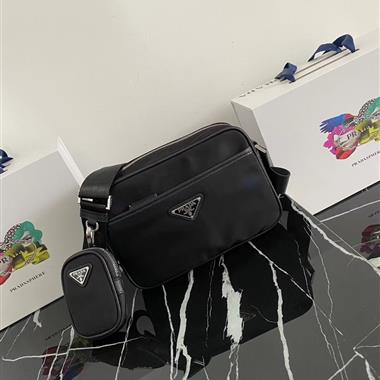 PRADA   2023新款男生時尚包包 尺寸:23*16*7CM