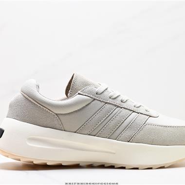 Adidas Athletics Los Angeles 低幫厚底增高面包板鞋