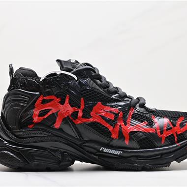 BALENCIAGA Runner Sneaker”Grey/Black/Blue/Red“