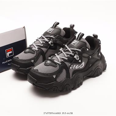 Fila 新款透氣貓爪鞋厚底增高老爹鞋