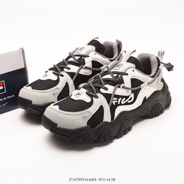 Fila 新款透氣貓爪鞋厚底增高老爹鞋