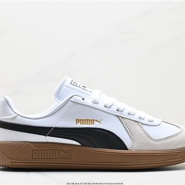 PUMA vibe ARMY TRAINER 輕便低幫平底複古風百搭板鞋