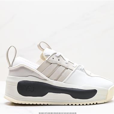 Adidas Y-3RIVALRY 厚底真皮系運動休閑鞋