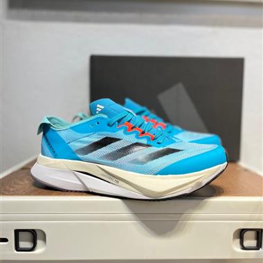 Adidas ADIZERO BOSTON 12 M耐磨減震馬拉松專業跑步鞋