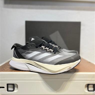Adidas ADIZERO BOSTON 12 M耐磨減震馬拉松專業跑步鞋