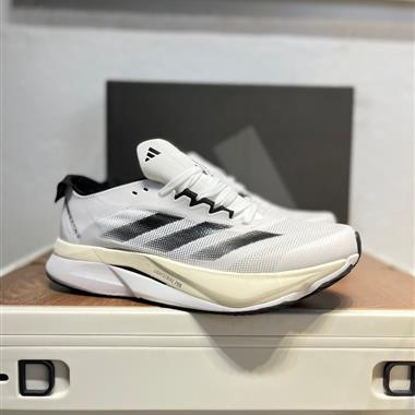 Adidas ADIZERO BOSTON 12 M耐磨減震馬拉松專業跑步鞋