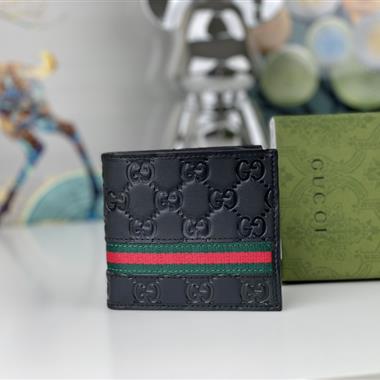 GUCCI  2024新款時尚休閒錢包  尺寸：11*9CM