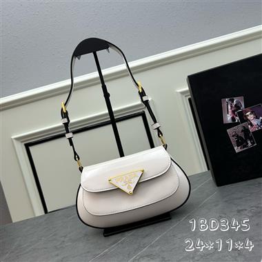 PRADA   2024新款女生時尚休閒包  尺寸:24*11*4CM
