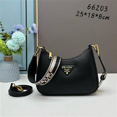 PRADA   2024新款女生時尚休閒包  尺寸:25-18-8CM