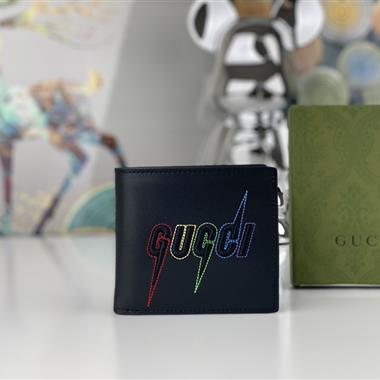 GUCCI  2024新款時尚休閒錢包  尺寸：11*9*1.5CM