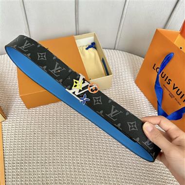 LOUIS VUITTON   2024新款時尚皮帶  4.0CM