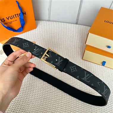 LOUIS VUITTON   2024新款時尚皮帶  3.5CM