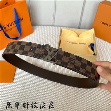 LOUIS VUITTON   2024新款時尚皮帶  4.0CM