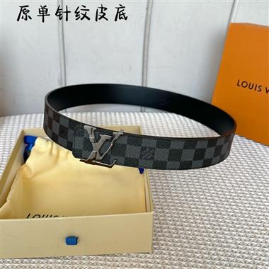 LOUIS VUITTON   2024新款時尚皮帶  4.0CM