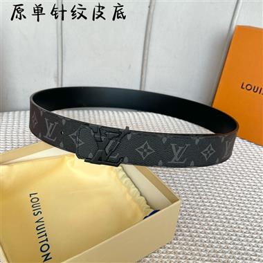 LOUIS VUITTON   2024新款時尚皮帶  4.0CM