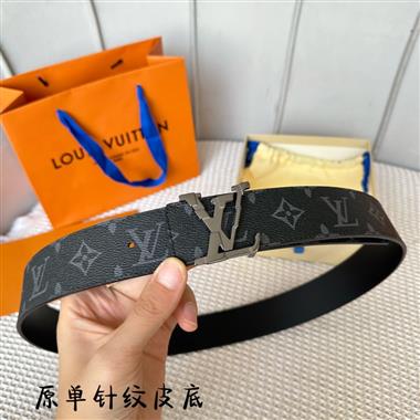 LOUIS VUITTON   2024新款時尚皮帶  4.0CM