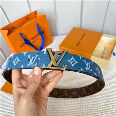 LOUIS VUITTON   2024新款時尚皮帶  4.0CM