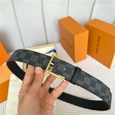 LOUIS VUITTON   2024新款時尚皮帶  3.5CM