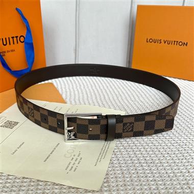 LOUIS VUITTON   2024新款時尚皮帶  3.5CM