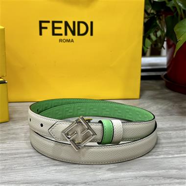 FENDI  2024新款時尚皮帶  2.0CM