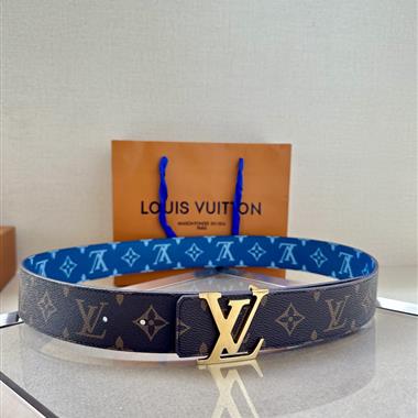 LOUIS VUITTON   2024新款時尚皮帶  4.0CM