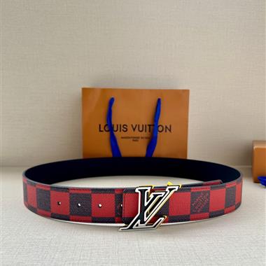 LOUIS VUITTON   2024新款時尚皮帶  4.0CM