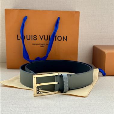 LOUIS VUITTON   2024新款時尚皮帶  4.0CM