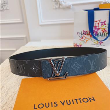 LOUIS VUITTON   2024新款時尚皮帶  4.0CM