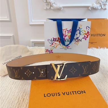 LOUIS VUITTON   2024新款時尚皮帶  4.0CM