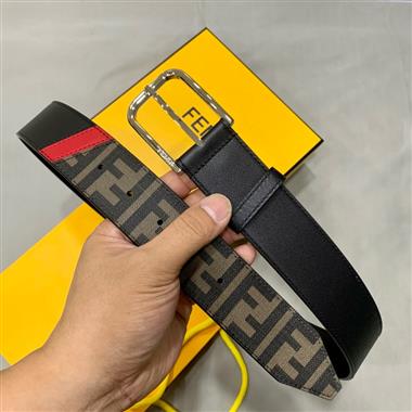 FENDI  2023新款時尚皮帶  3.8CM