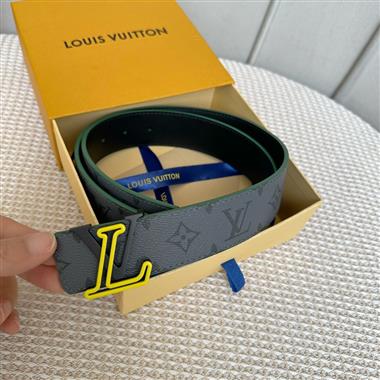 LOUIS VUITTON   2024新款時尚皮帶  4.0CM