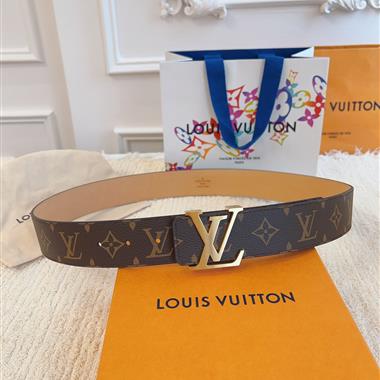 LOUIS VUITTON   2024新款時尚皮帶  4.0CM