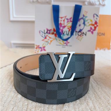 LOUIS VUITTON   2024新款時尚皮帶  4.0CM