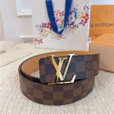 LOUIS VUITTON   2024新款時尚皮帶  4.0CM