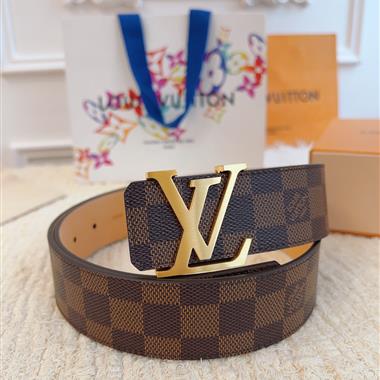 LOUIS VUITTON   2024新款時尚皮帶  4.0CM