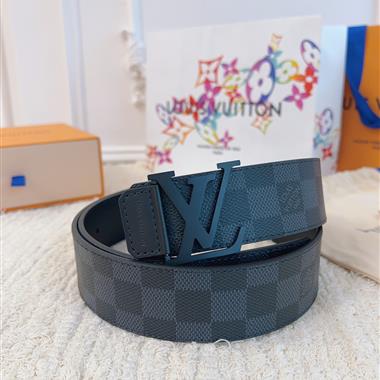 LOUIS VUITTON   2024新款時尚皮帶  4.0CM