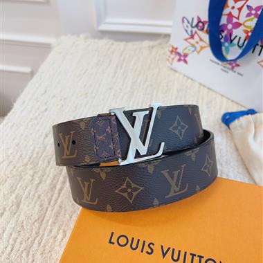 LOUIS VUITTON   2024新款時尚皮帶  4.0CM