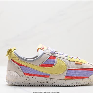 Union x Nike Cortez 低幫休閑跑鞋 