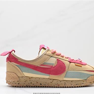 Union x Nike Cortez 低幫休閑跑鞋 