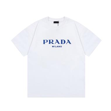 PRADA   2024夏季新款短袖T恤 歐版尺寸偏大