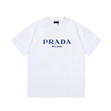 PRADA   2024夏季新款短袖T恤 歐版尺寸偏大