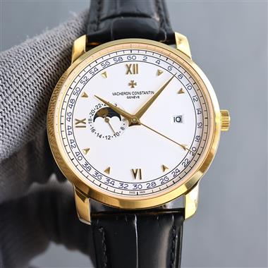 Vacheron Constantin  2024新款時尚休閒手錶 尺寸：41MM