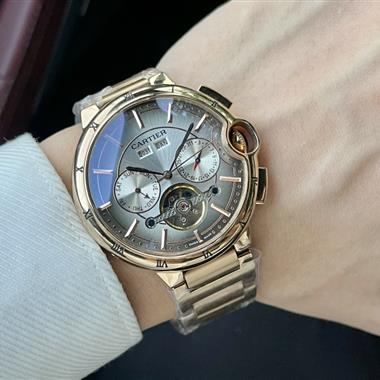 Cartier  2024新款時尚休閒手錶  尺寸：46MM