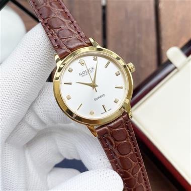 ROLEX  2024新款時尚休閒手錶  尺寸：32MM