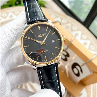 LONGINES  2024新款時尚休閒手錶  尺寸：42MM