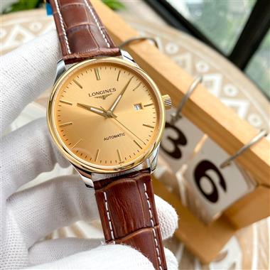 LONGINES  2024新款時尚休閒手錶  尺寸：42MM