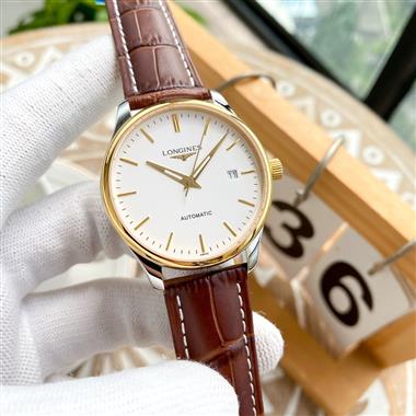 LONGINES  2024新款時尚休閒手錶  尺寸：42MM