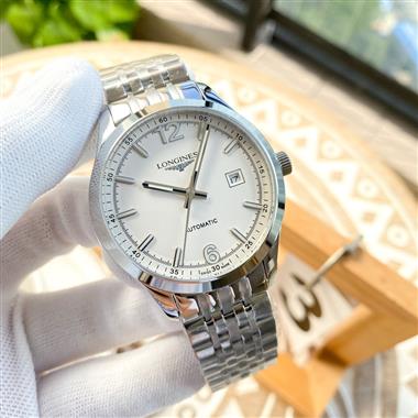 LONGINES  2024新款時尚休閒手錶  尺寸：42MM